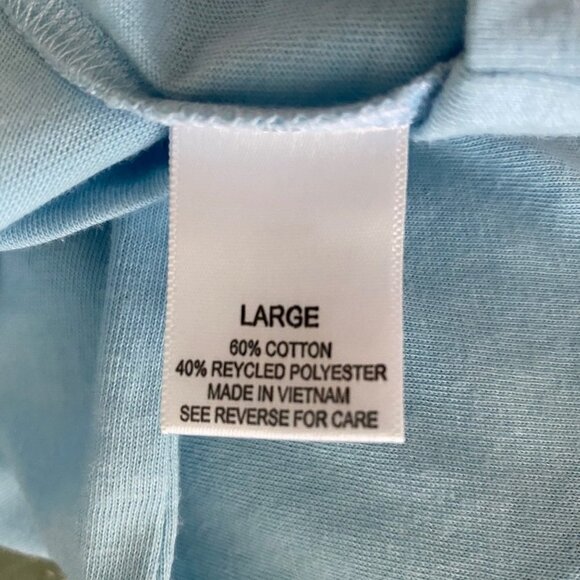 Tackle & Tides Short Sleeve Light Blue Tee Shirt Men's Large NEW NWOT - Picture 6 of 7